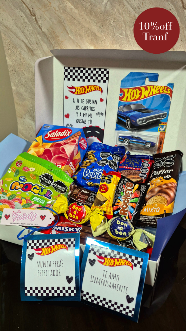 Producto - Box hot wheels