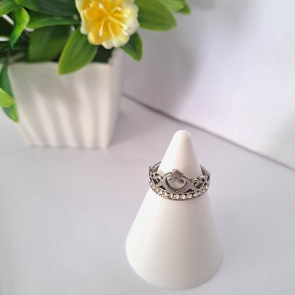 Producto - Anillo Corona Strass