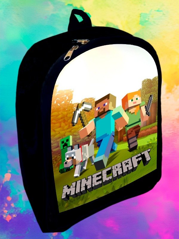 Producto - Plantilla para Set de Jardín y Mochilas FullPrint Minecraft - 3
