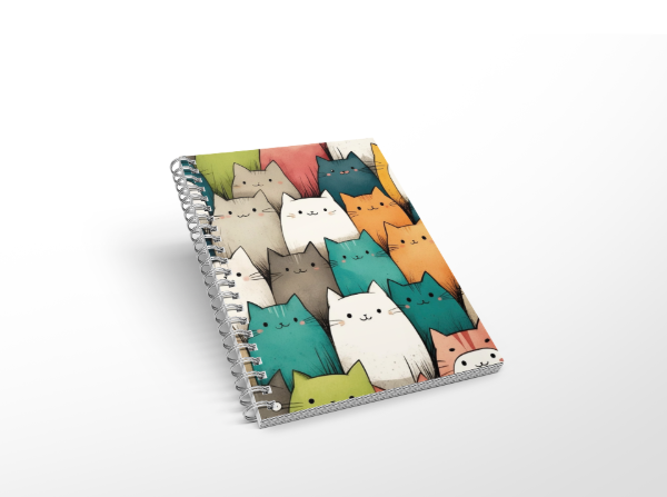 Producto - CUADERNO GATOS 002