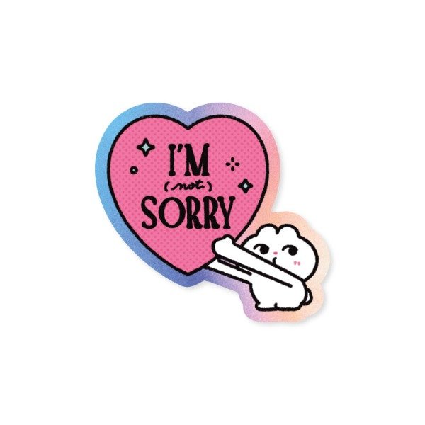 Producto - Sticker "Not Sorry"