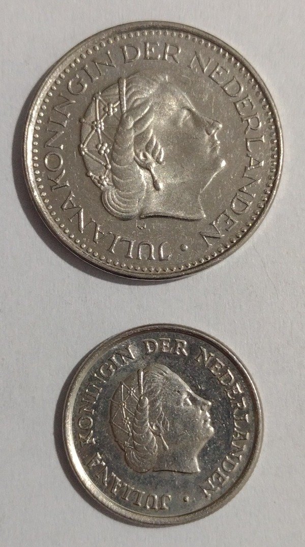 Producto - Holanda lote de 2 monedas - 1