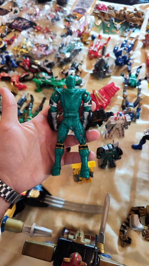 Producto - Legendary Green sin Battlized Power Ranger Mystic Force 15cm - 1