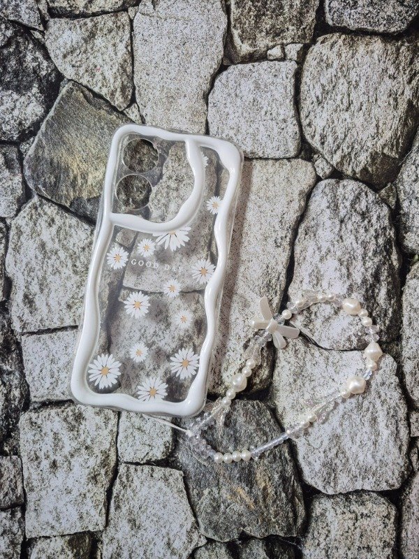 Producto - Funda tpu diseño con holder Xiaomi Note 14 4G margaritas