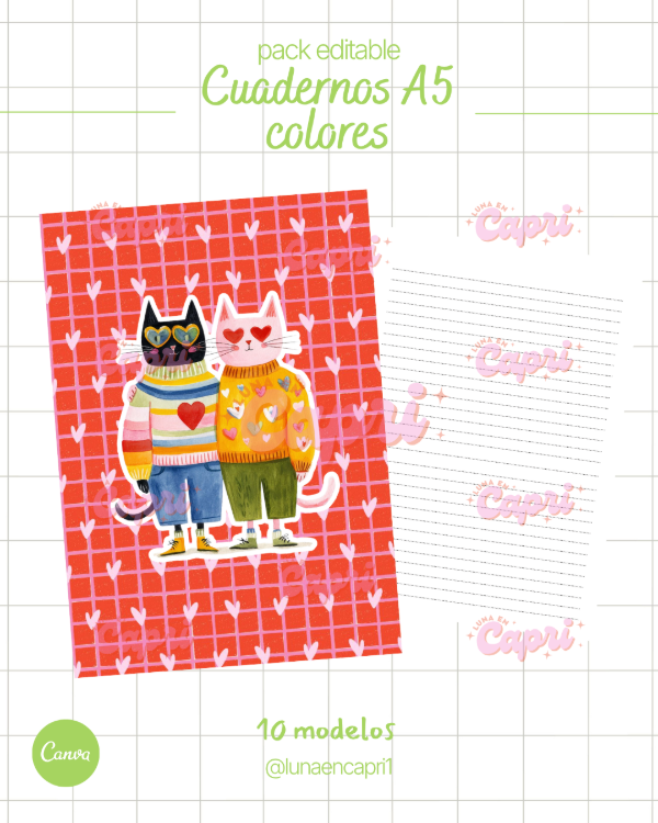 Producto - Cuadernos A5 colores