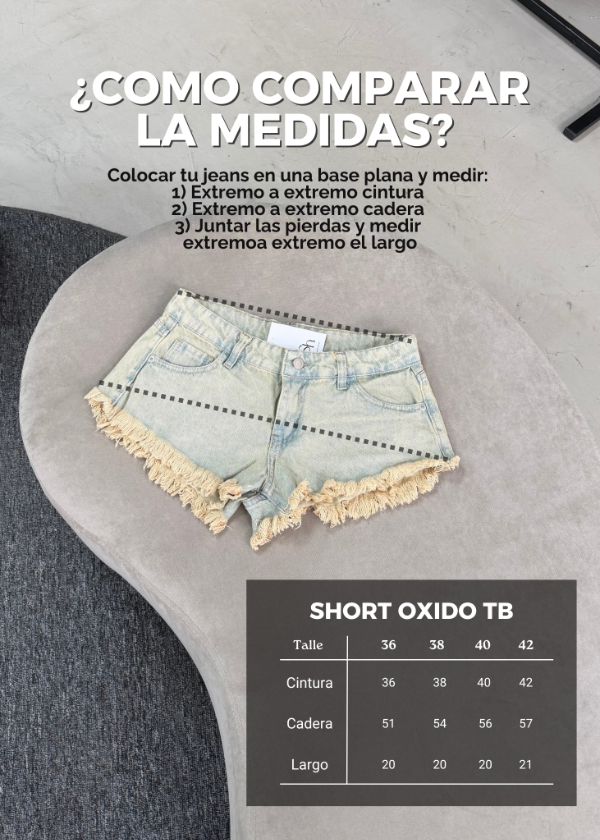 Producto - Short Oxido TB - 3