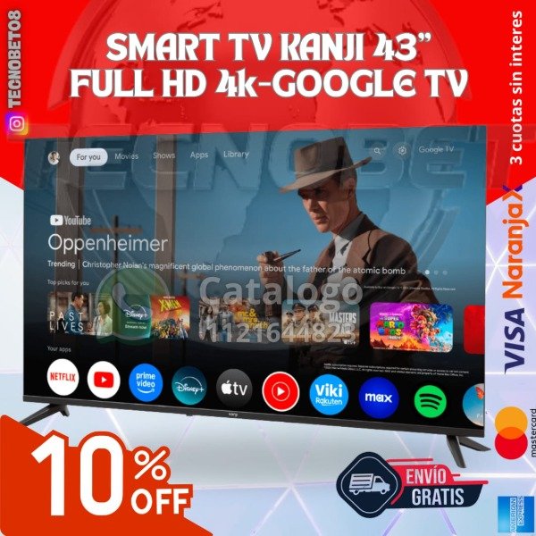 Producto - SMART TV KANJI 43 FULL HD 4K