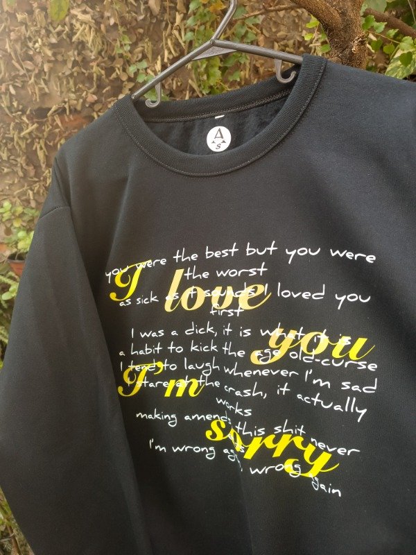 Producto - Buzo I love you