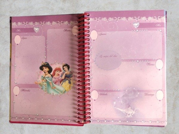 Producto - Cuaderno Anotador Princesas Disney - 3
