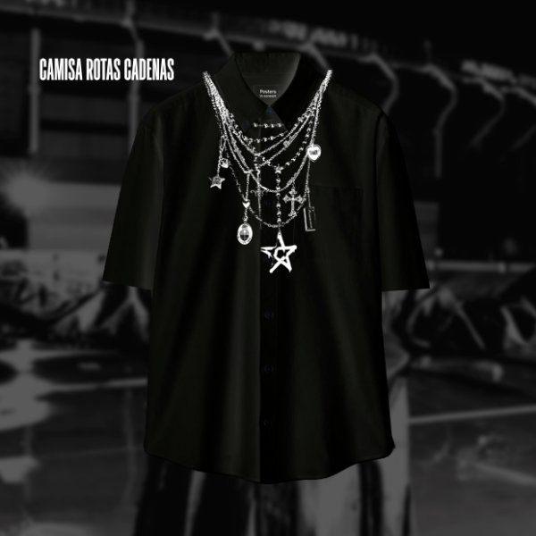 Camisa mangas cortas Rotas n