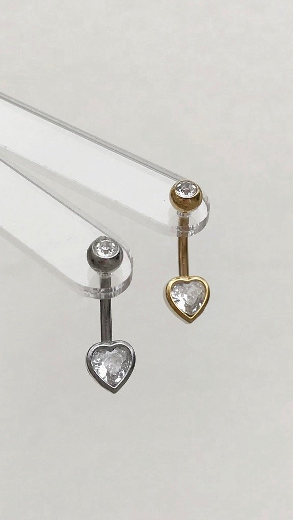 Producto - Simple heart - ombligo - 0