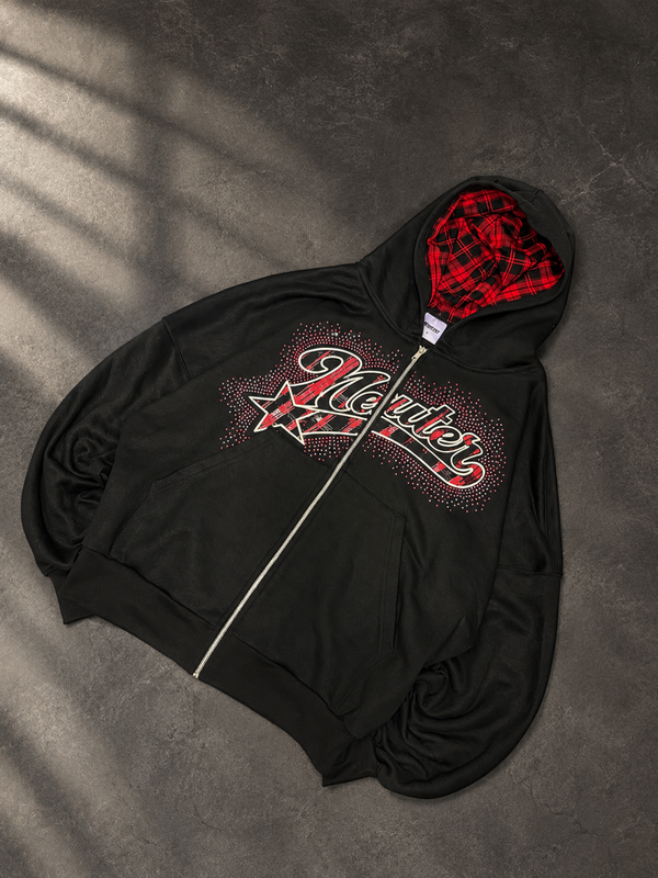 Producto - Zip Hoodie Roulette Negra