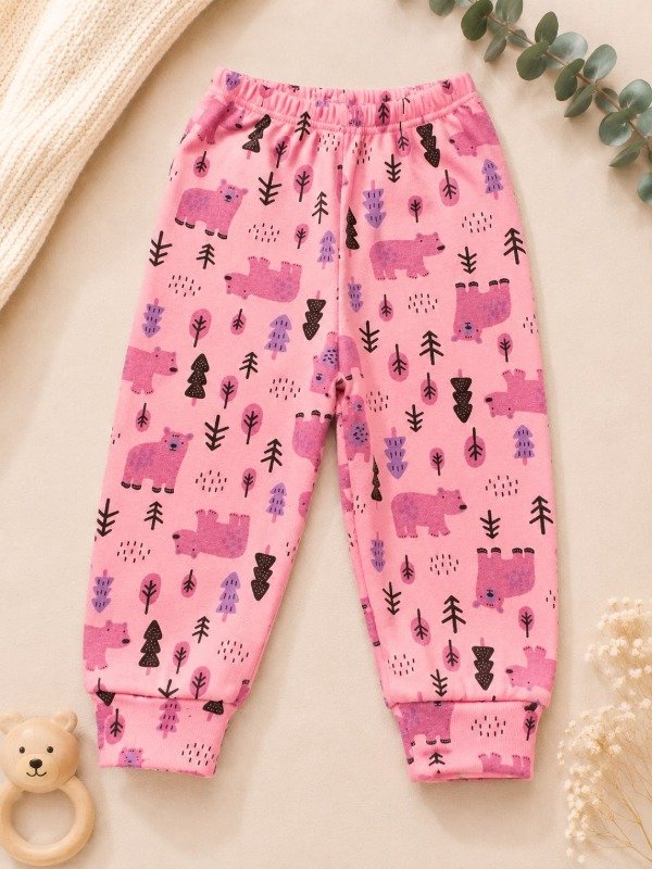 Producto - PANTALON CON PUÑO ESTAMPADO DE ALGODON BEBA - 8