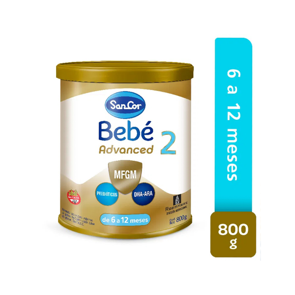 Producto - Sancor Bebe Advanced 2 Polvo x 800 gr