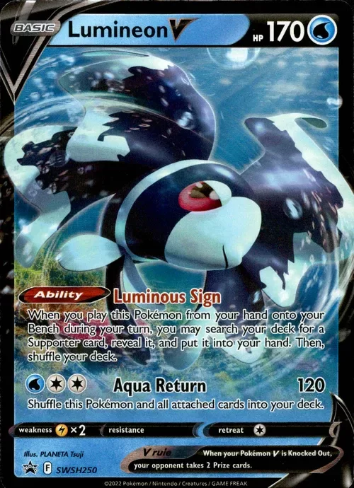 Producto - Lumineon V - SWSH250 - Sword and Shield Promo