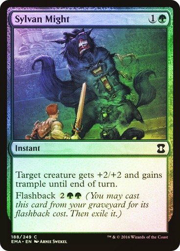 Producto - Sylvan Might Foil  Eternal Masters
