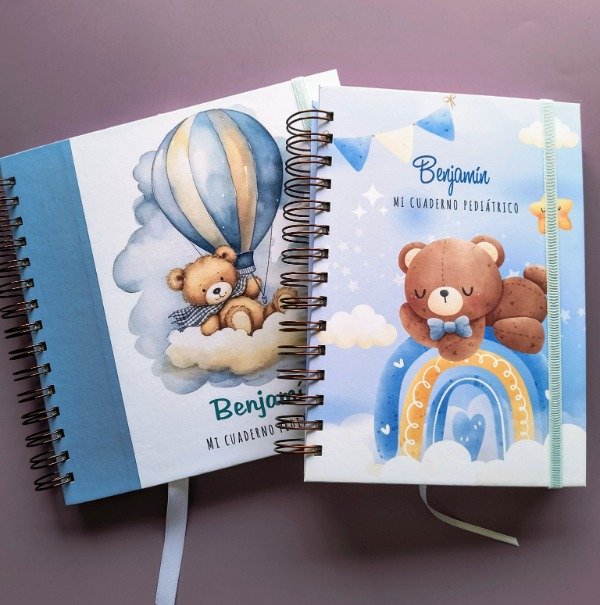Producto - Combo Libro del Bebé + Agenda de Control Pediátrico Personalizados
