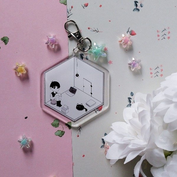 Producto - Llavero - Omori White Space