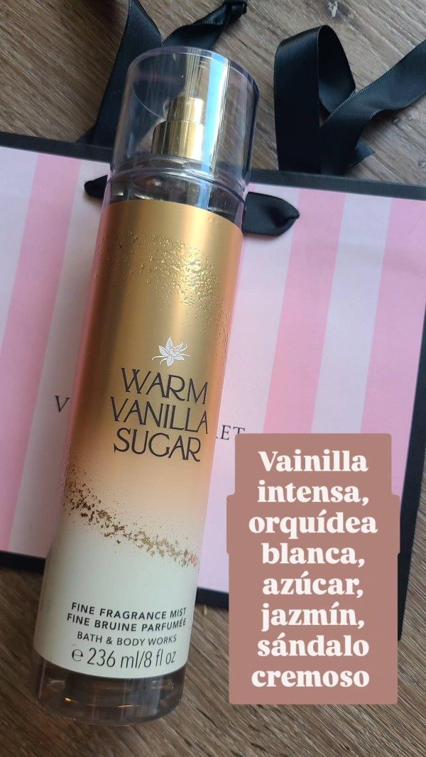 Producto - Warm Vanilla Sugar Body Splash
