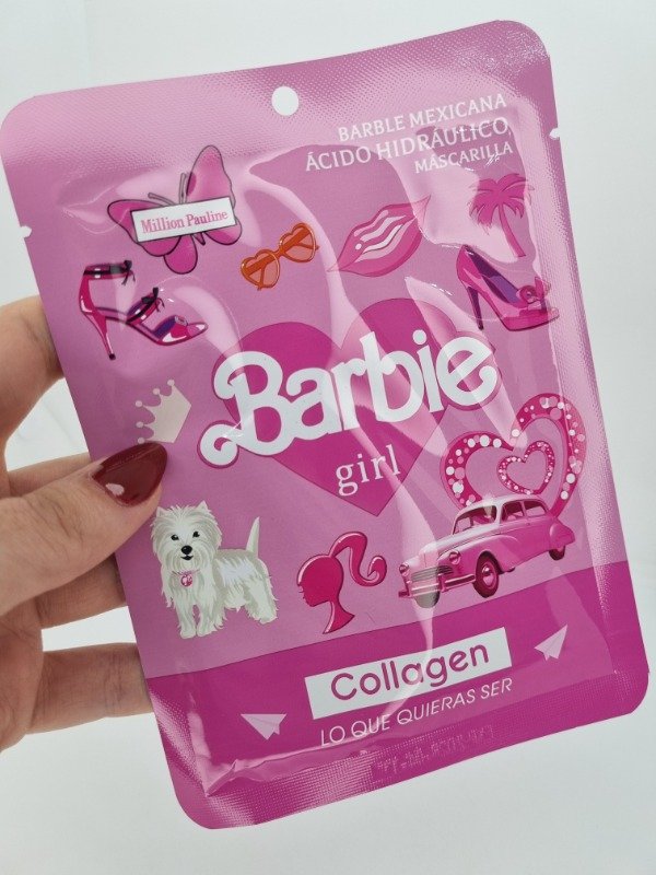 Producto - Mascarillas faciales hidratantes barbie