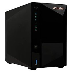 Producto - Realtek Asustor AS3302T V2 RTD1619B 2 Bahias - Negro