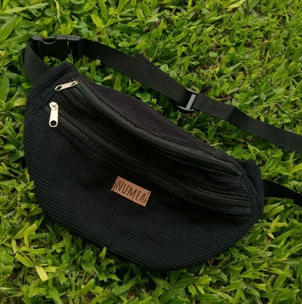Producto - Riñonera Pocket Corderoy Black