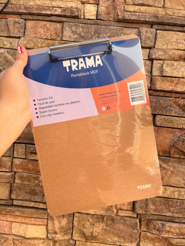 Producto - Porta block tamaño a4 TRAMA