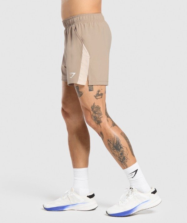 Producto - Sport 5" Shorts Cement Brown/Pebble Grey