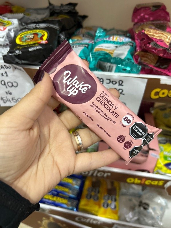 Producto - WAKE UP BARRA DE QUINOA Y CHOCOLATE