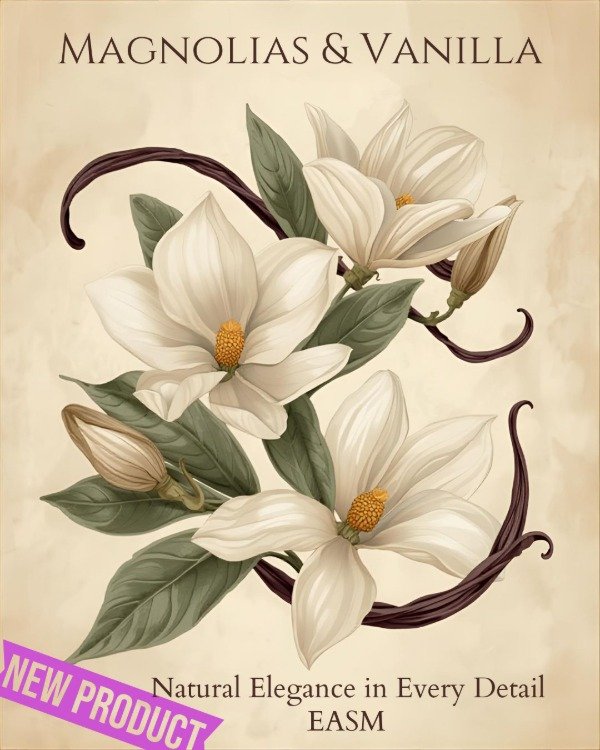 Producto - ES-0116  MAGNOLIAS VAINILLA
