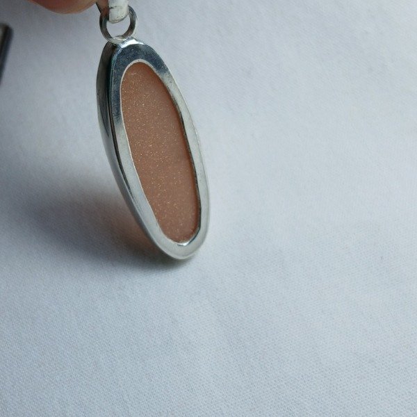 Producto - Dije Plata 925 con Piedra del Sol Alargada (sin cadena) - 5