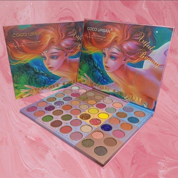 Producto - BE103147 PALETA SOMBRA BRIGHT COLOR COCO URBAN 48 TONOS