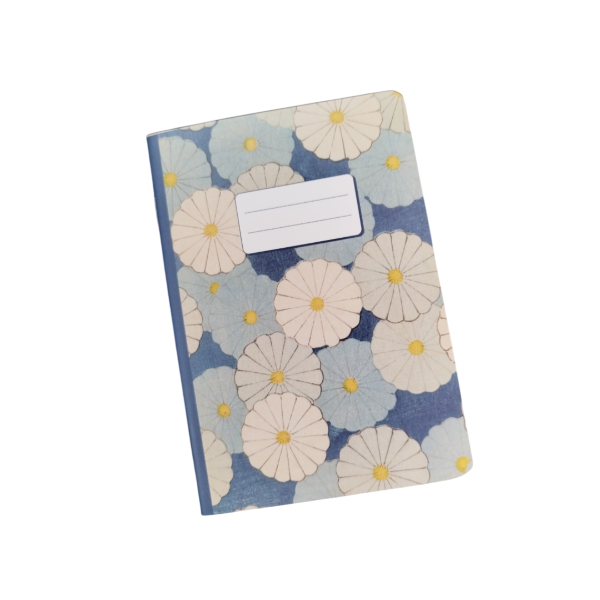 Producto - Libreta Flores Azules