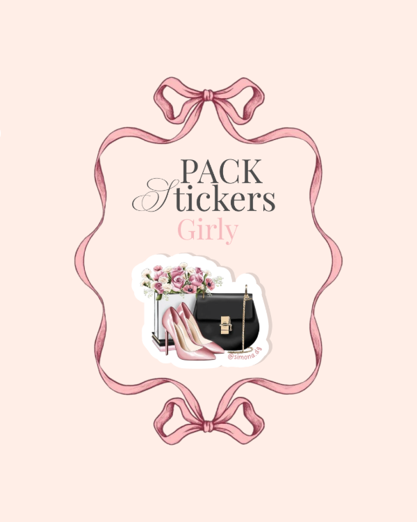 Producto - Pack stickers girly