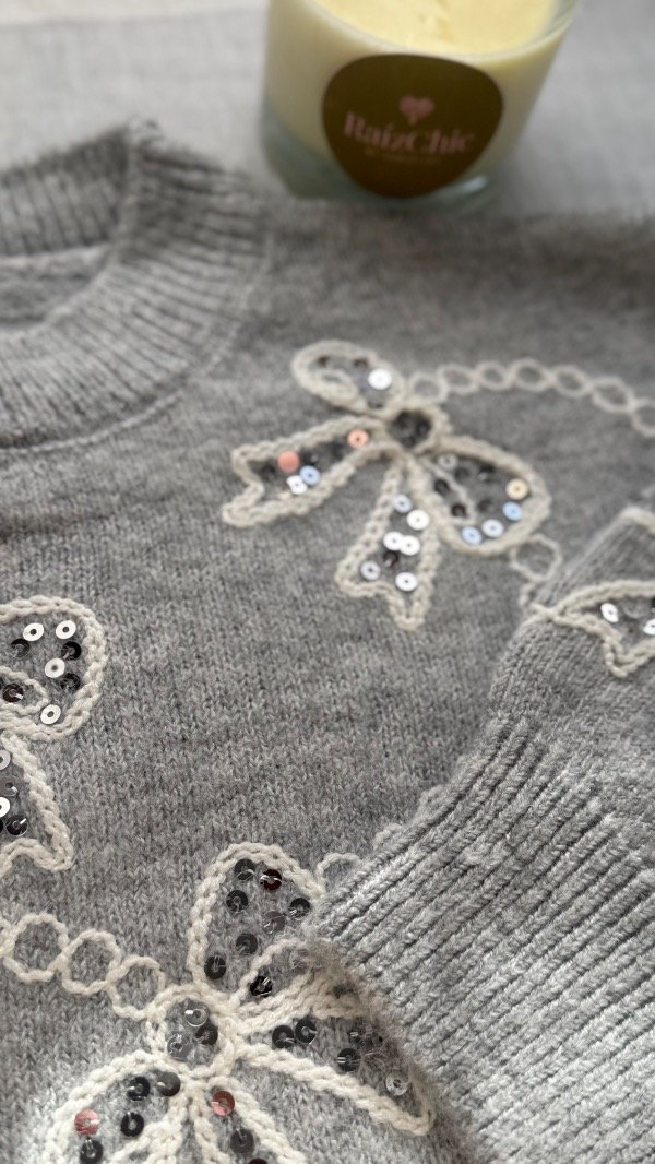 Producto - Sweater Doha Gris - 1