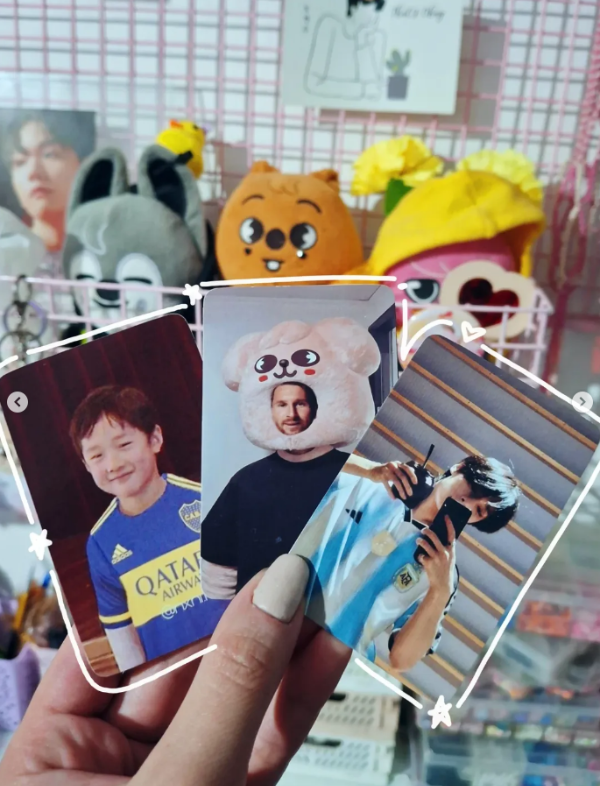 Producto - Photocard futbol PERSONALIZADA