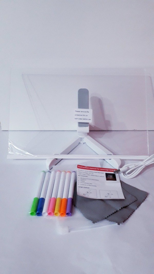 Producto - PIZARRA LED 20X30CM