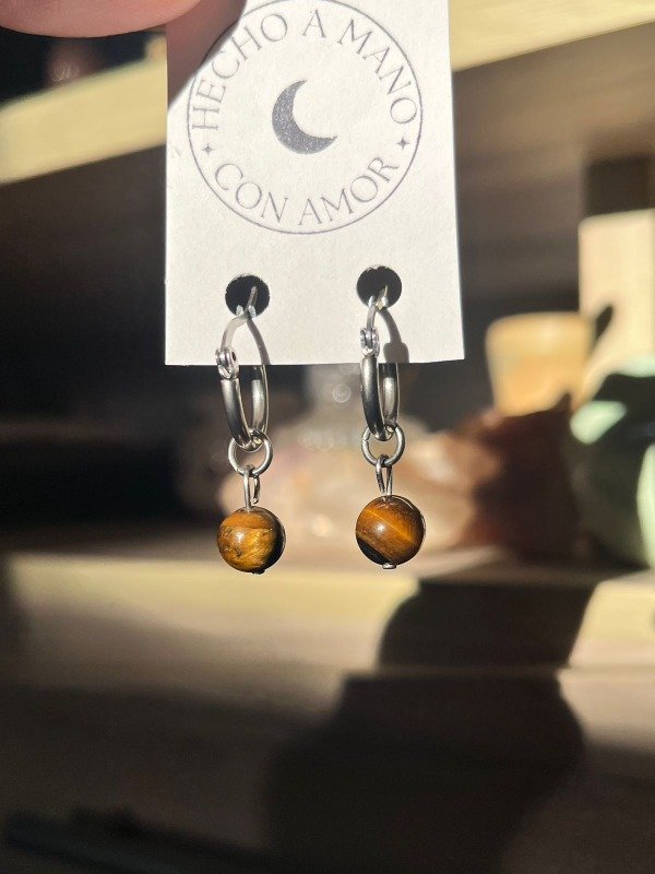 Producto - Ojo de tigre bolita (acero quirurgico)