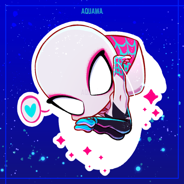 Producto - Sticker Spider Gwen
