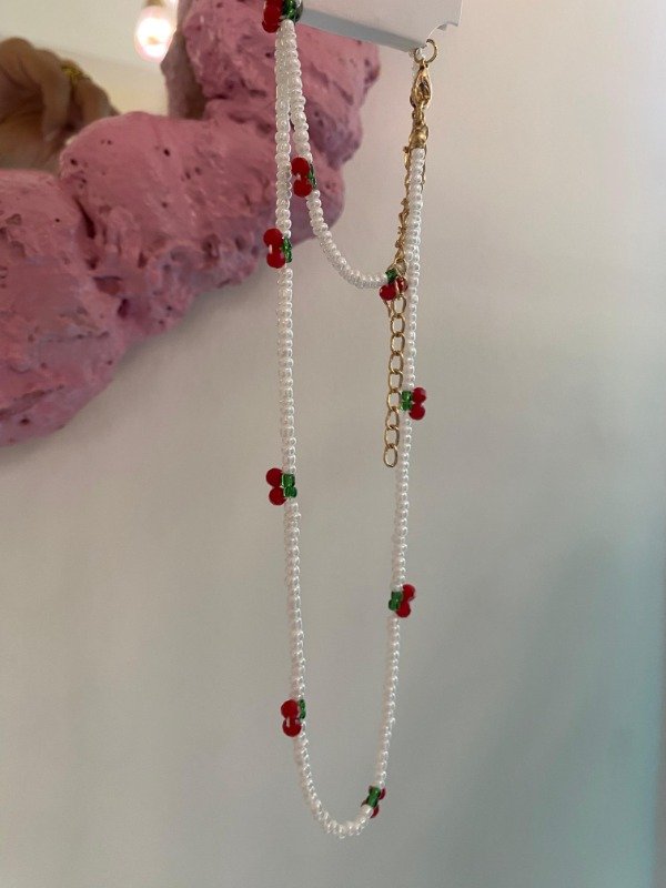 Producto - Combo collar + pulsera Cherry