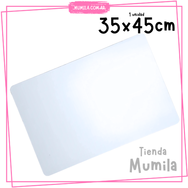 Producto - Base Torta Rectangular 35x45cm Base Fibroplus 3mm