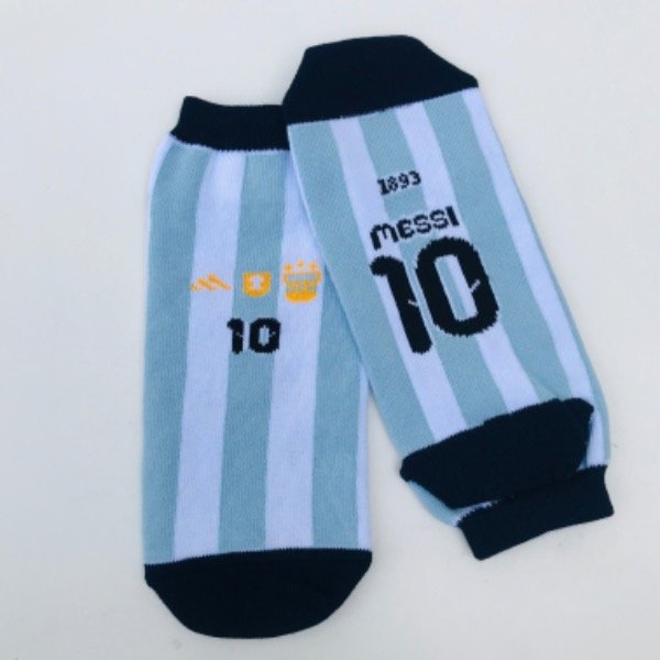 Producto - Soquetes Premium Adultos Argentina Messi Camiseta