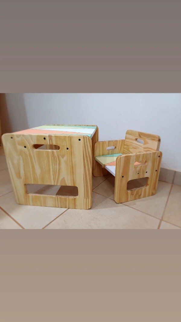 Producto - Mesa con 1 sillita que se esconde