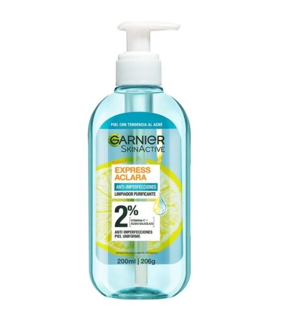 Producto - GEL DE LIMPIEZA ANTI-IMPERFECCIONES CON ACIDO SALICILICO - GARNIER