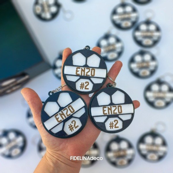 Producto - IMANES O LLAVEROS PELOTA FUTBOL