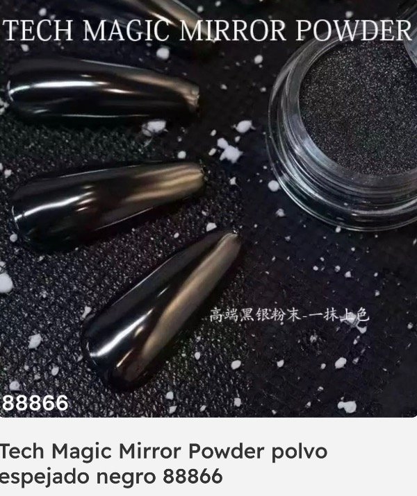 Producto - Polvo mirror negro