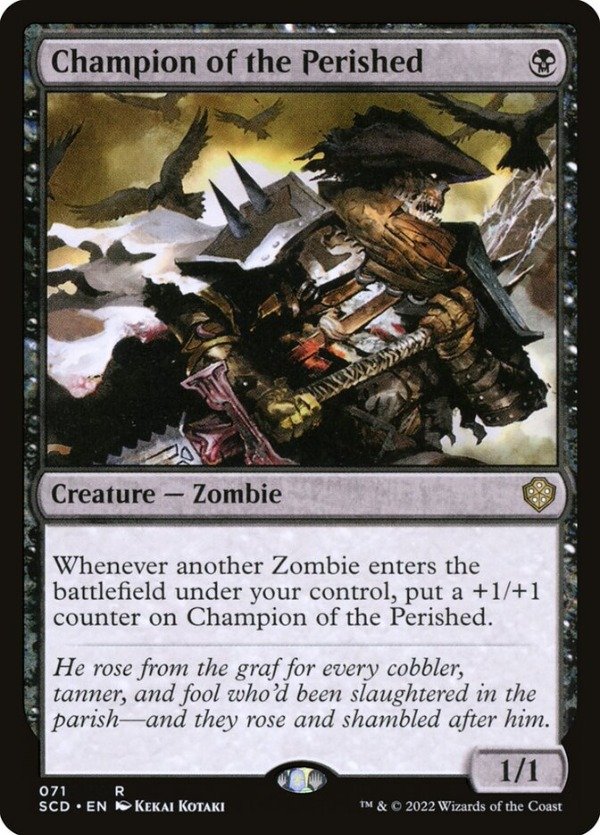Producto - Champion of the Perished #71  Starter Commander