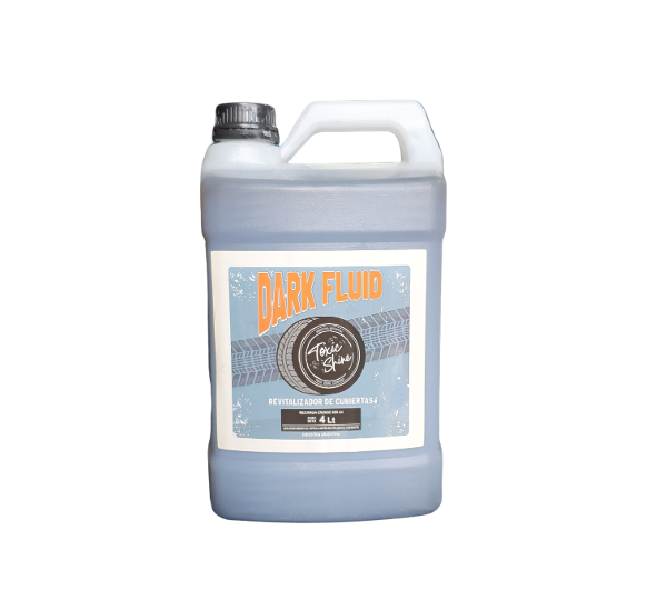 Producto - Silicona Cubierta Revitalizador Dark Fluid Toxic Shine 4l