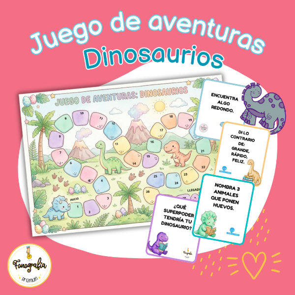Producto - Juego de aventuras: dinosaurios