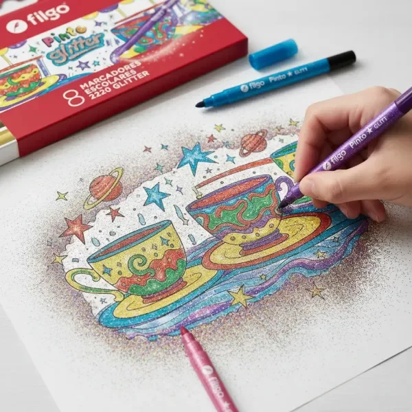 Producto - Marcador Filgo Glitter x8 - 1